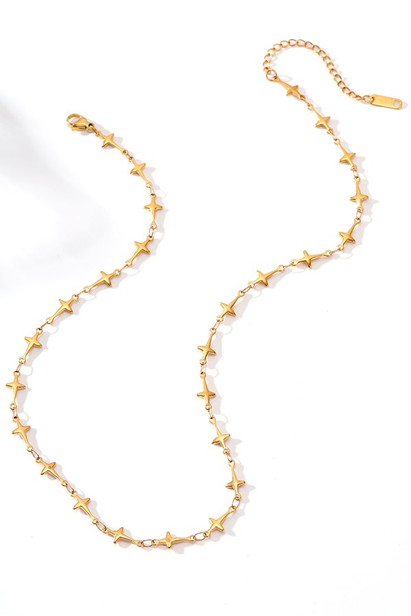 Barbed Cross Necklace