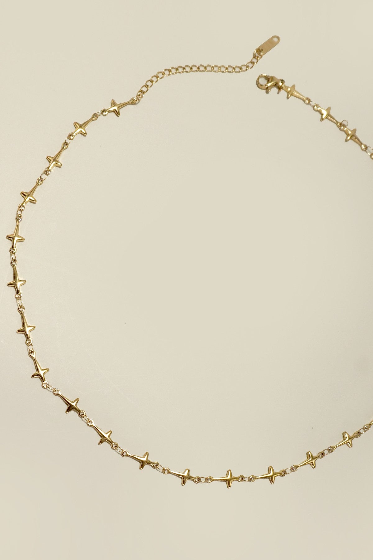 Barbed Cross Necklace