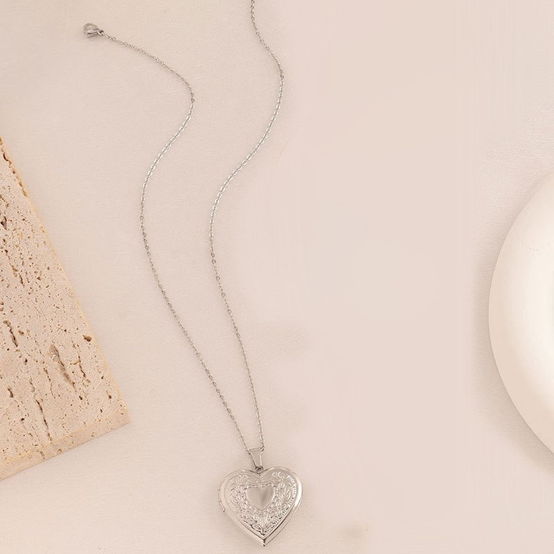 Lovely Dovey Locket Necklace