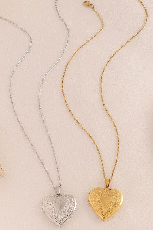Lovely Dovey Locket Necklace
