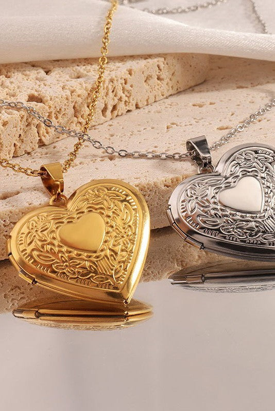 Lovely Dovey Locket Necklace