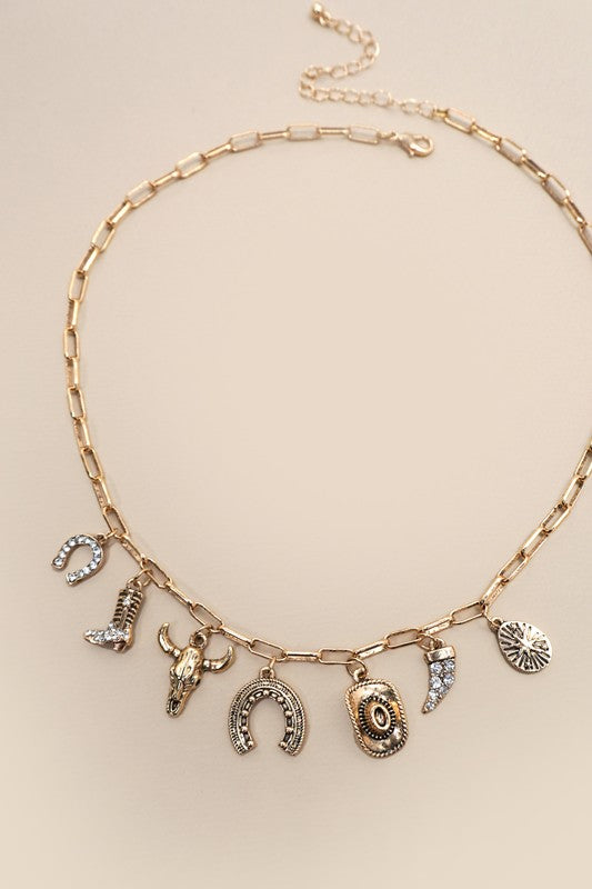 Wild West Charm Necklace