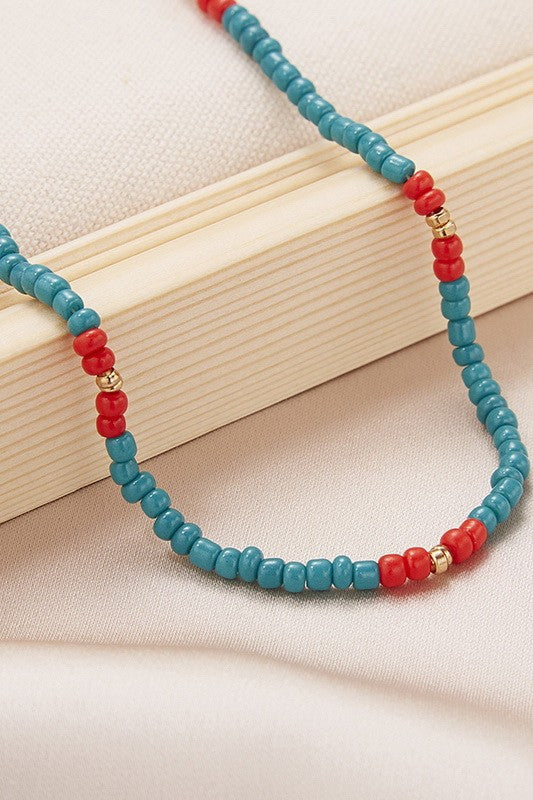 Bitty Beaded Necklace