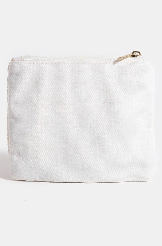 Shimmer Heart Coin Purse