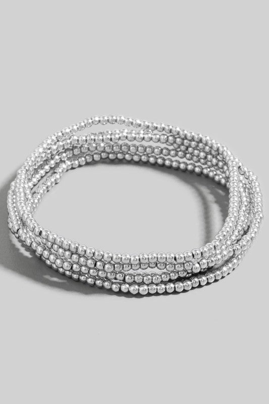 Shimmer Stack Bracelet Set