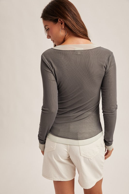 The Nova Mesh Layered Top