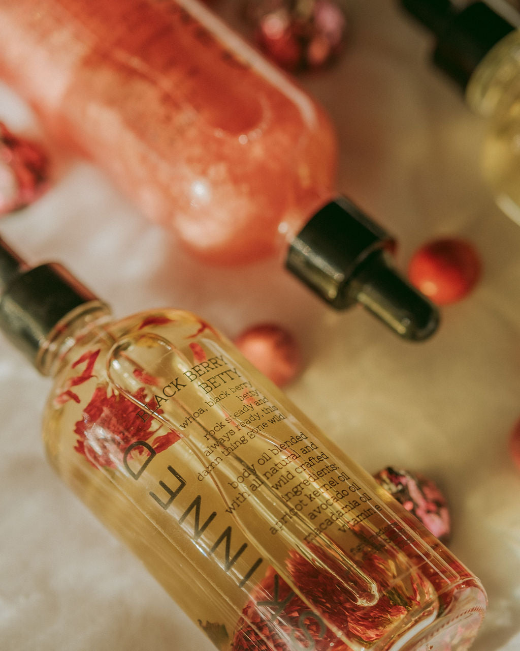 SKINNED Black Berry Betty Body Oil