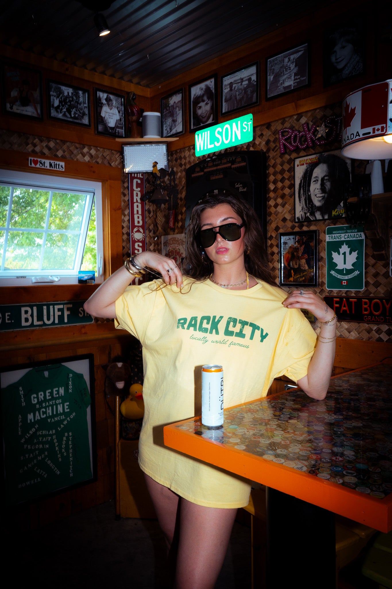 Locally World Famous Tee in Sunshine
