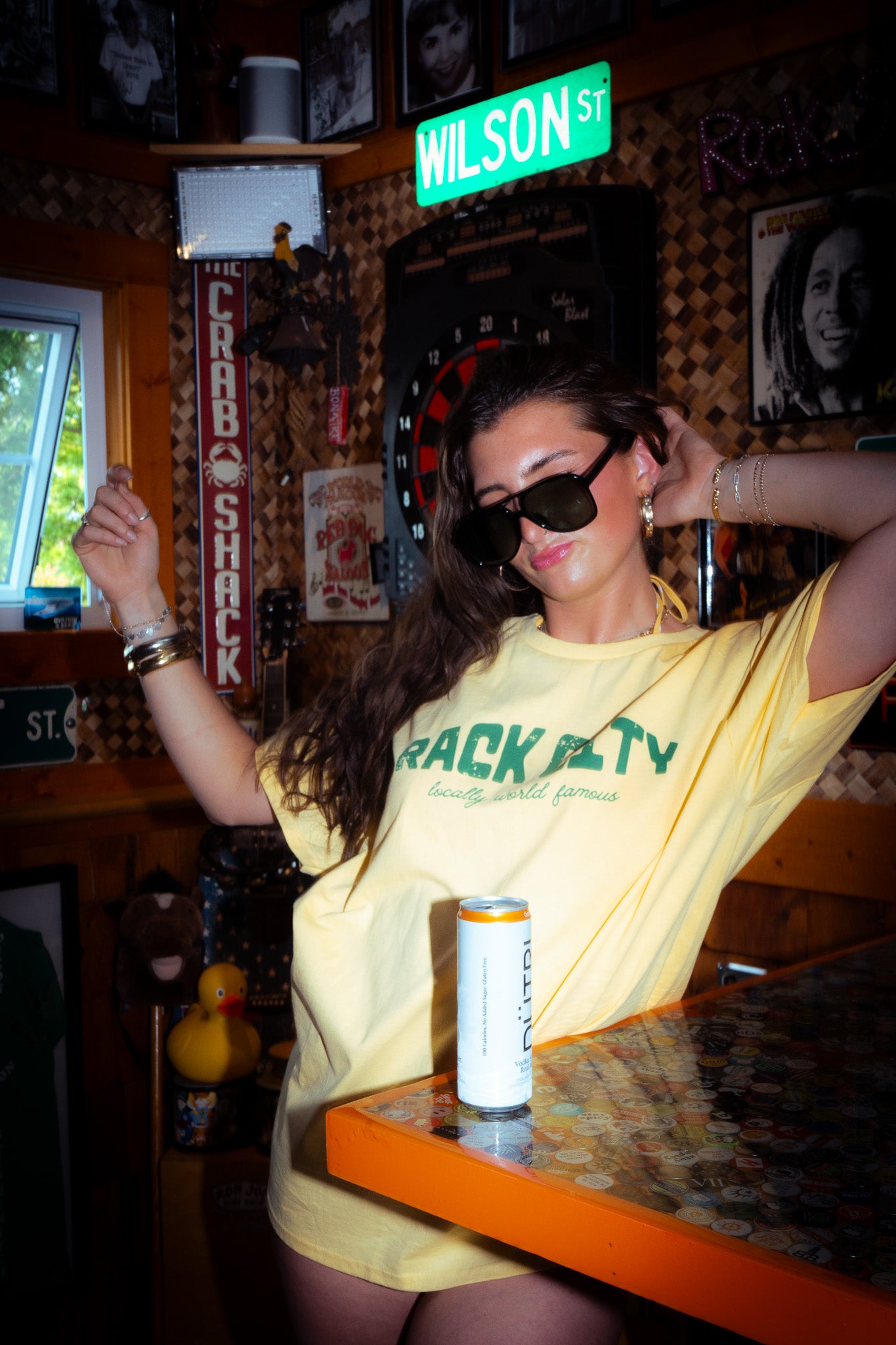 Locally World Famous Tee in Sunshine