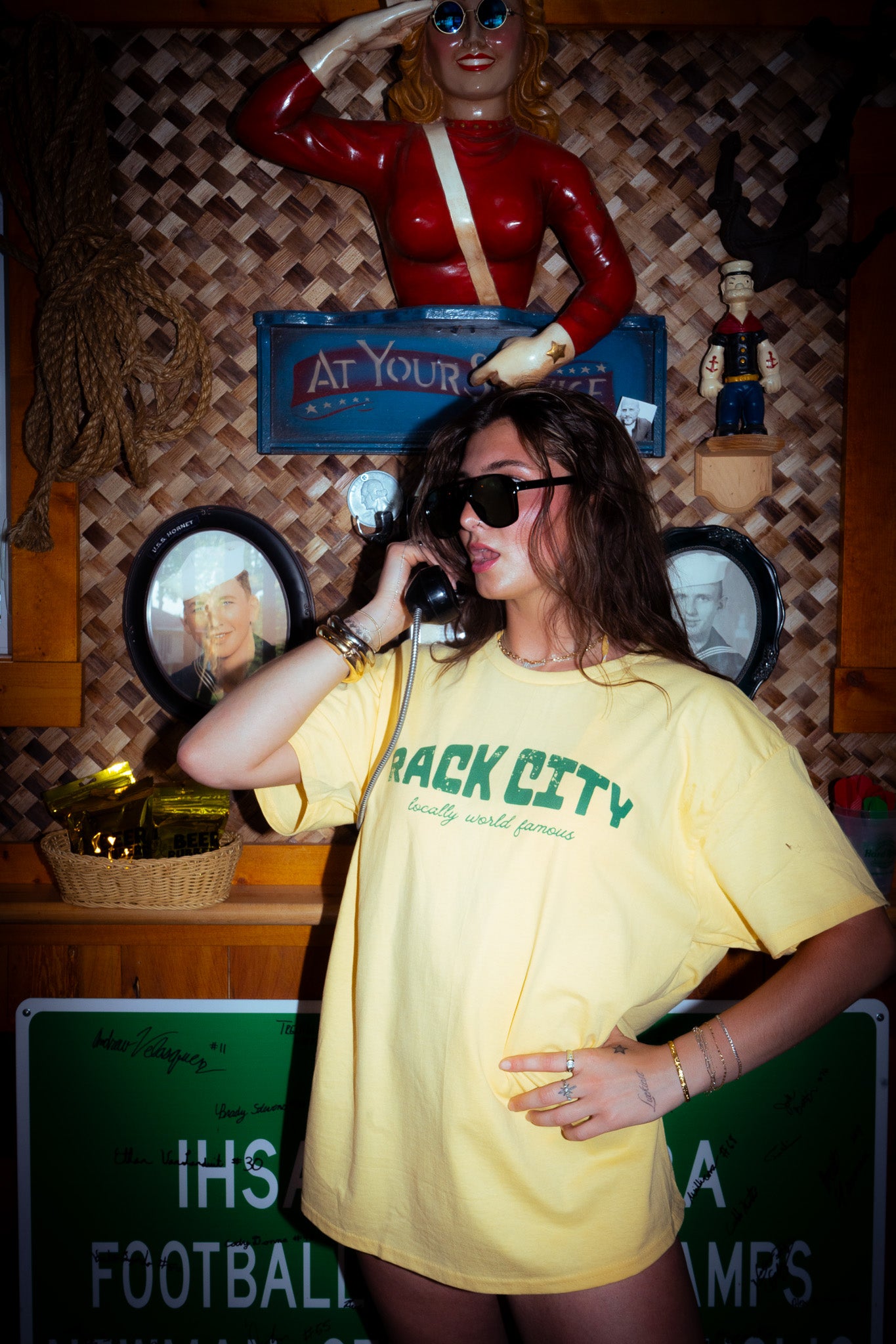 Locally World Famous Tee in Sunshine