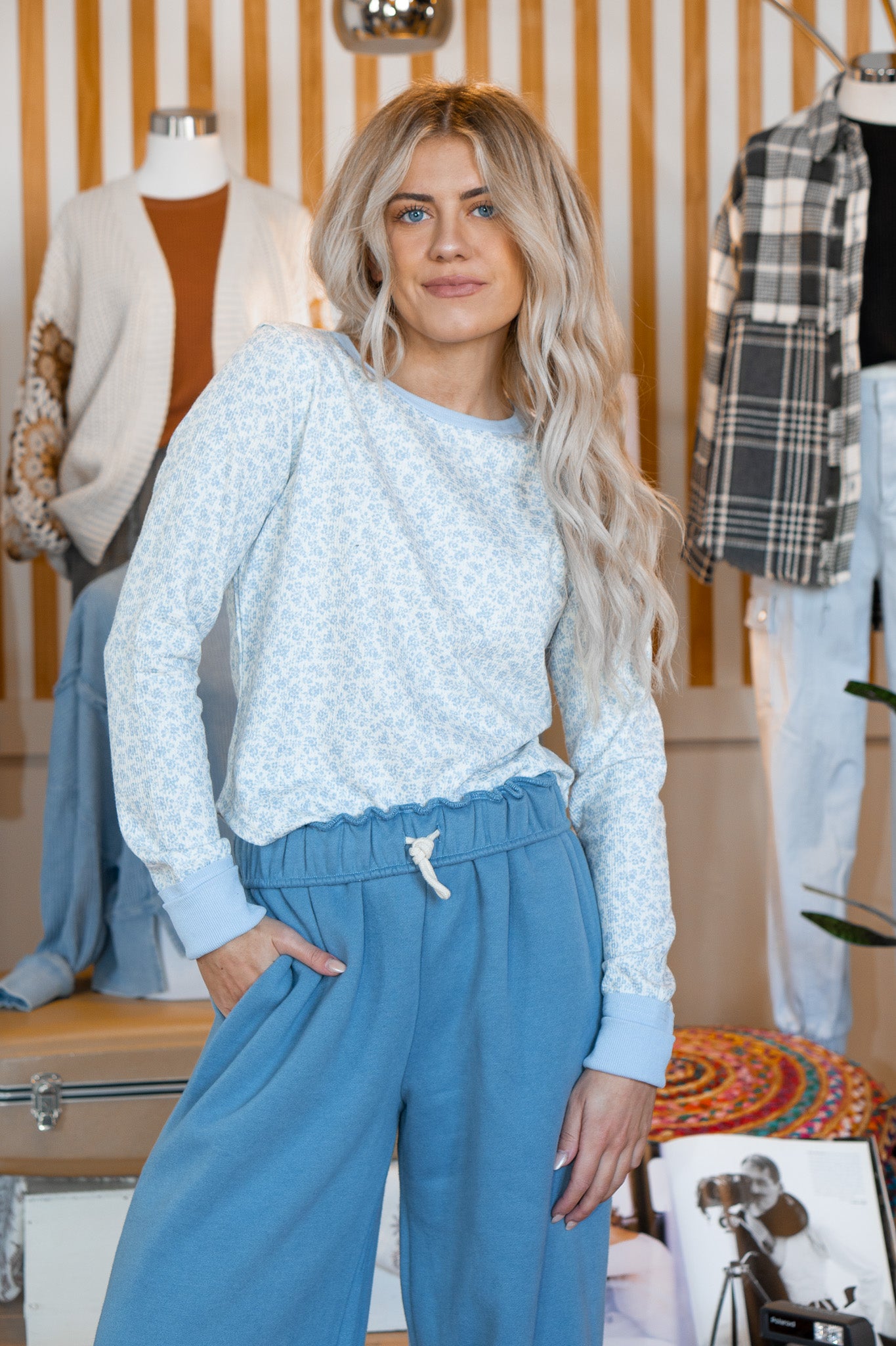 Skylar Floral Knit Top
