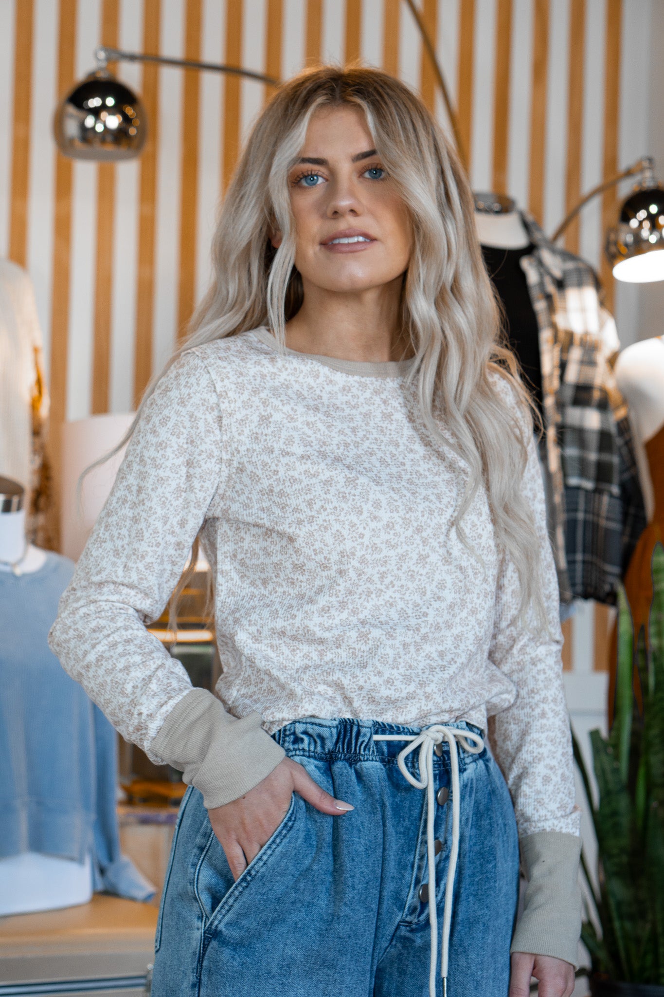 Skylar Floral Knit Top