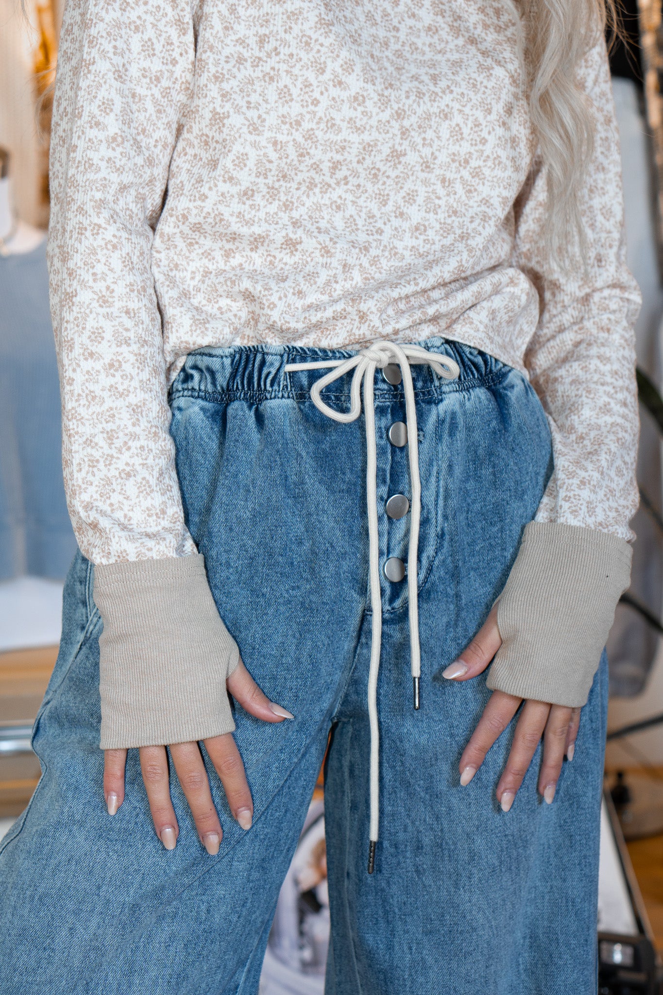 Skylar Floral Knit Top