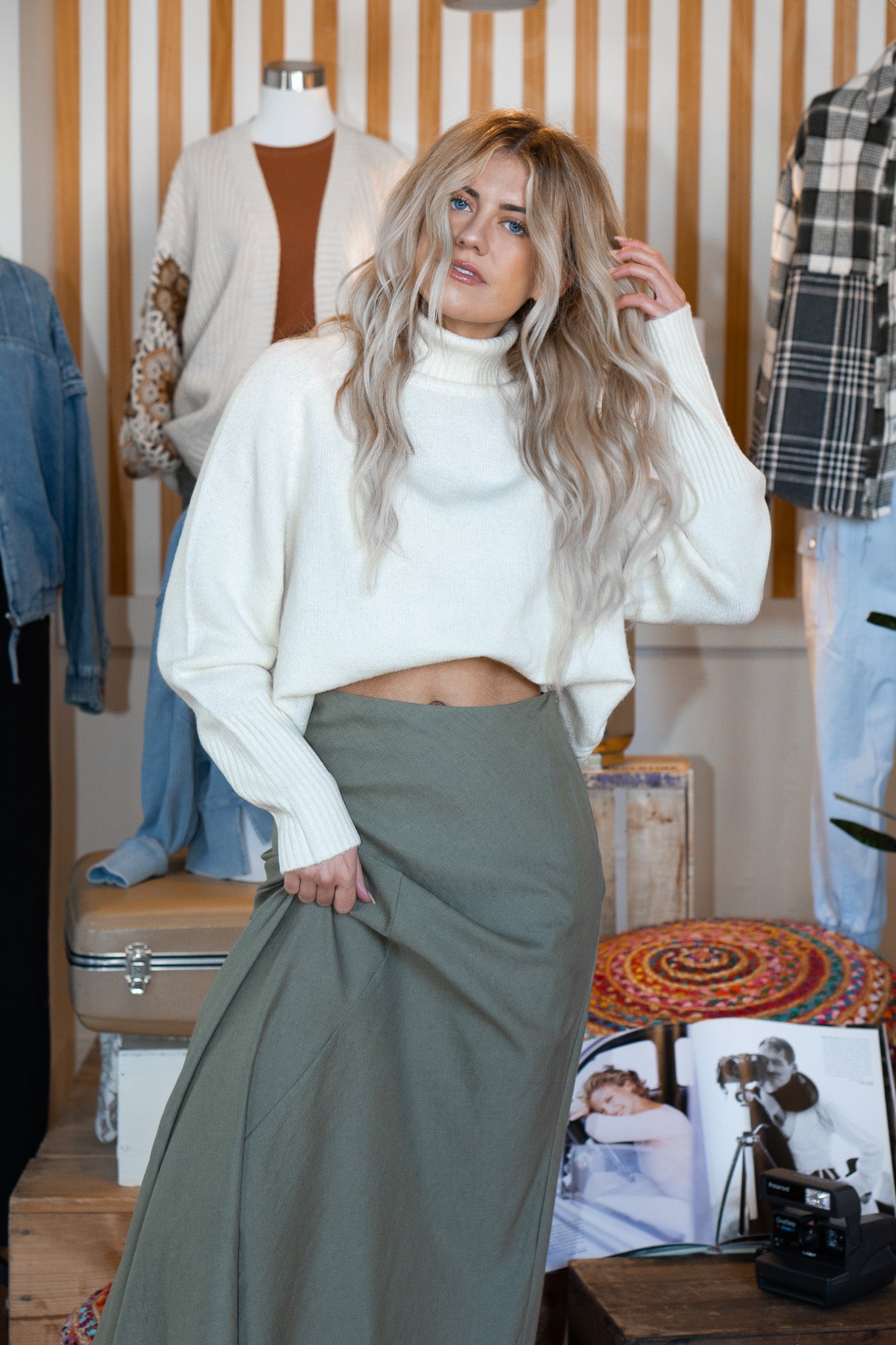Everyday Hustle Turtleneck Sweater