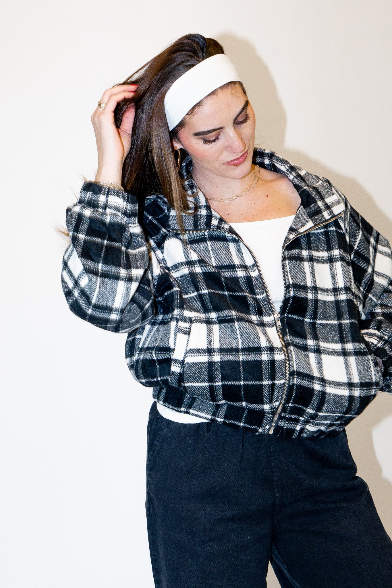 Lost Without You Zip Up Jacket