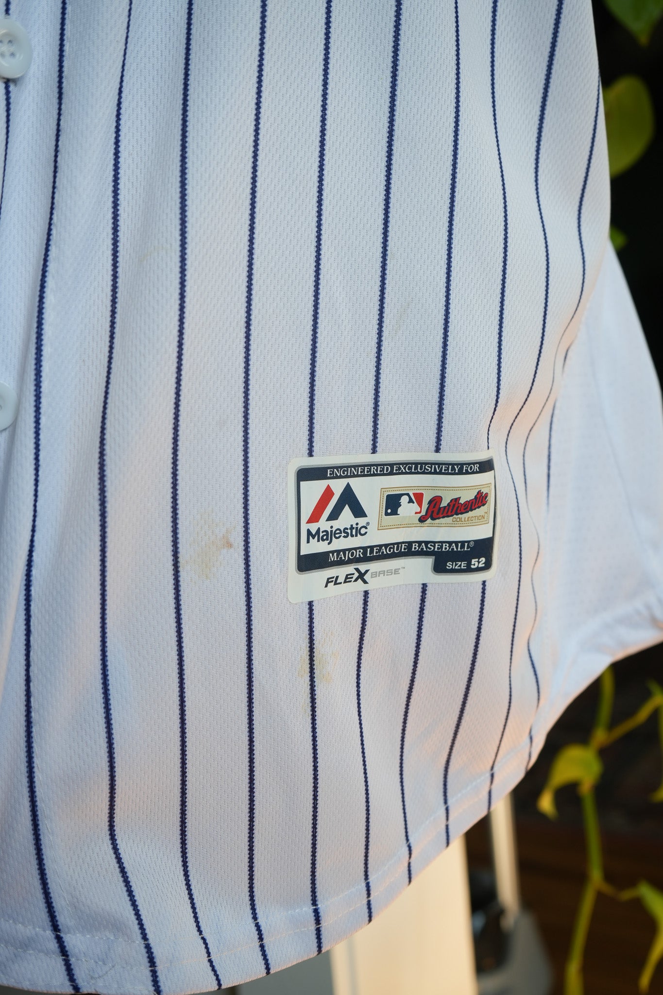 Yankees Pinstripe Jersey – Brett Gardner XL