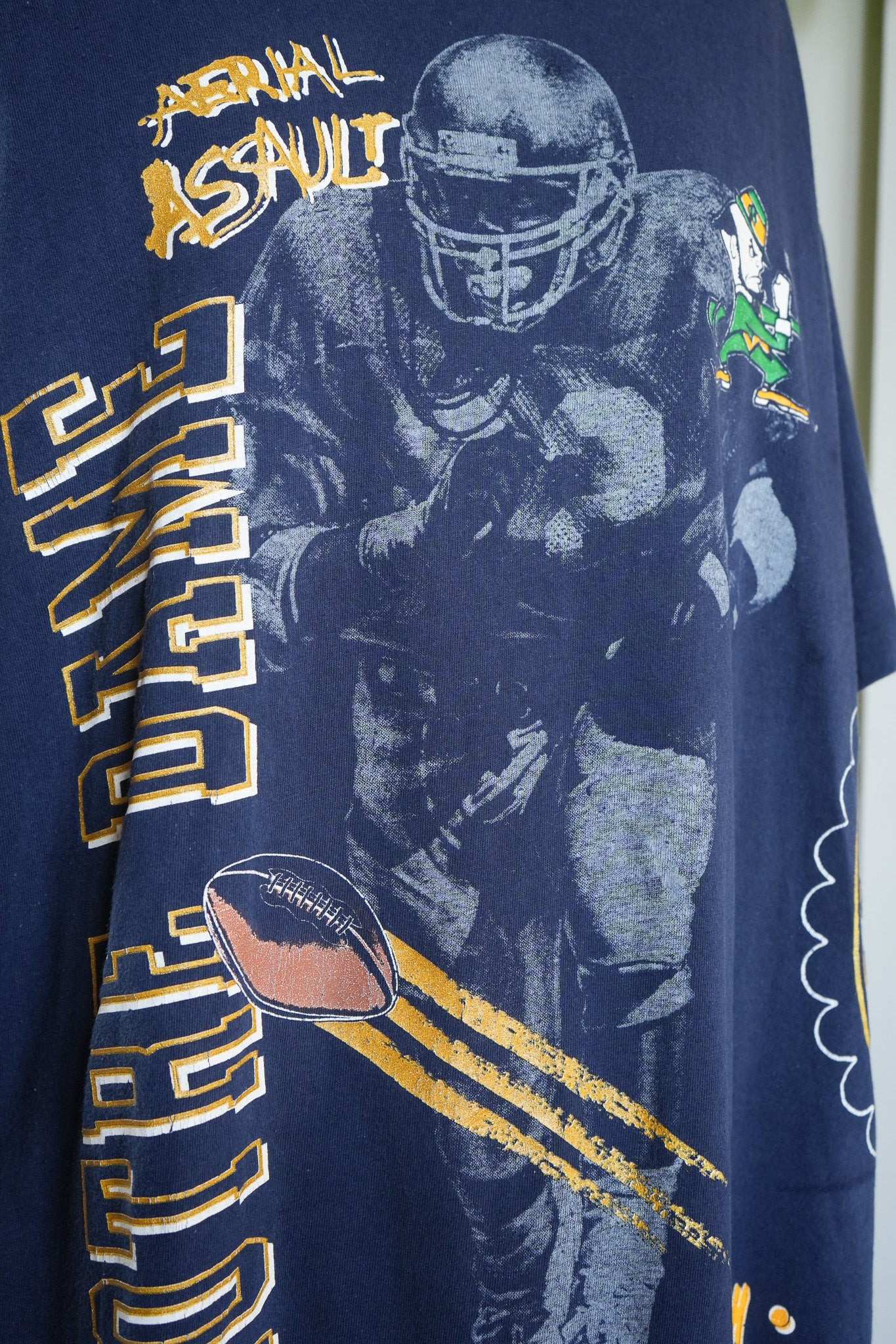 Vintage Glory – 90s Notre Dame Fighting Irish Tee (XL)