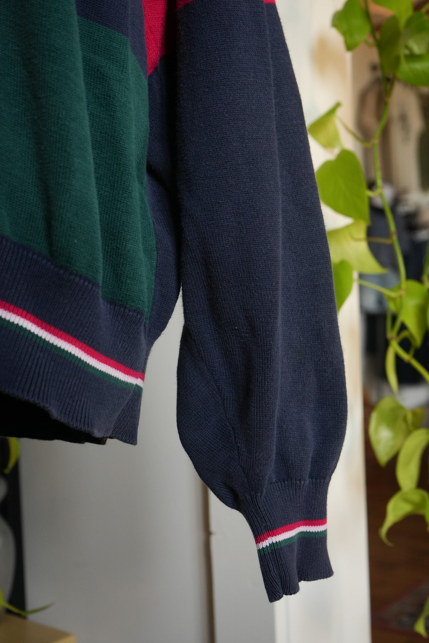 Fairway Classic – Vintage Cotton Traders Golf Sweater (L)