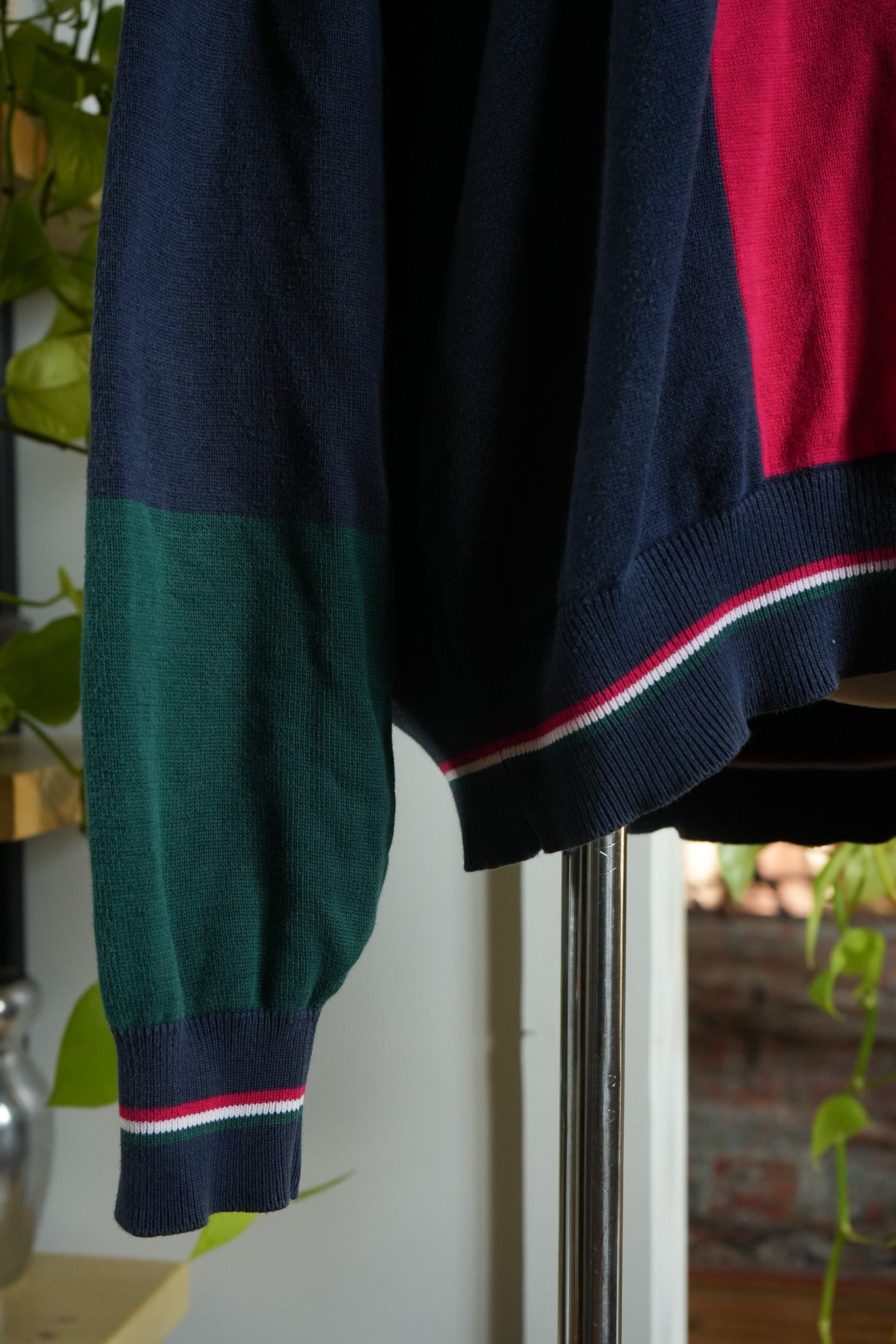 Fairway Classic – Vintage Cotton Traders Golf Sweater (L)