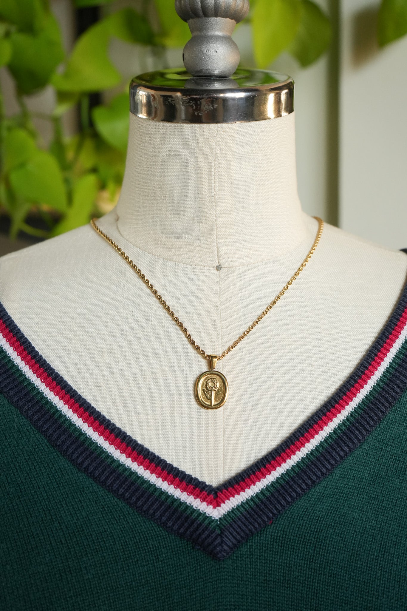 Eternal Rose Pendant Necklace