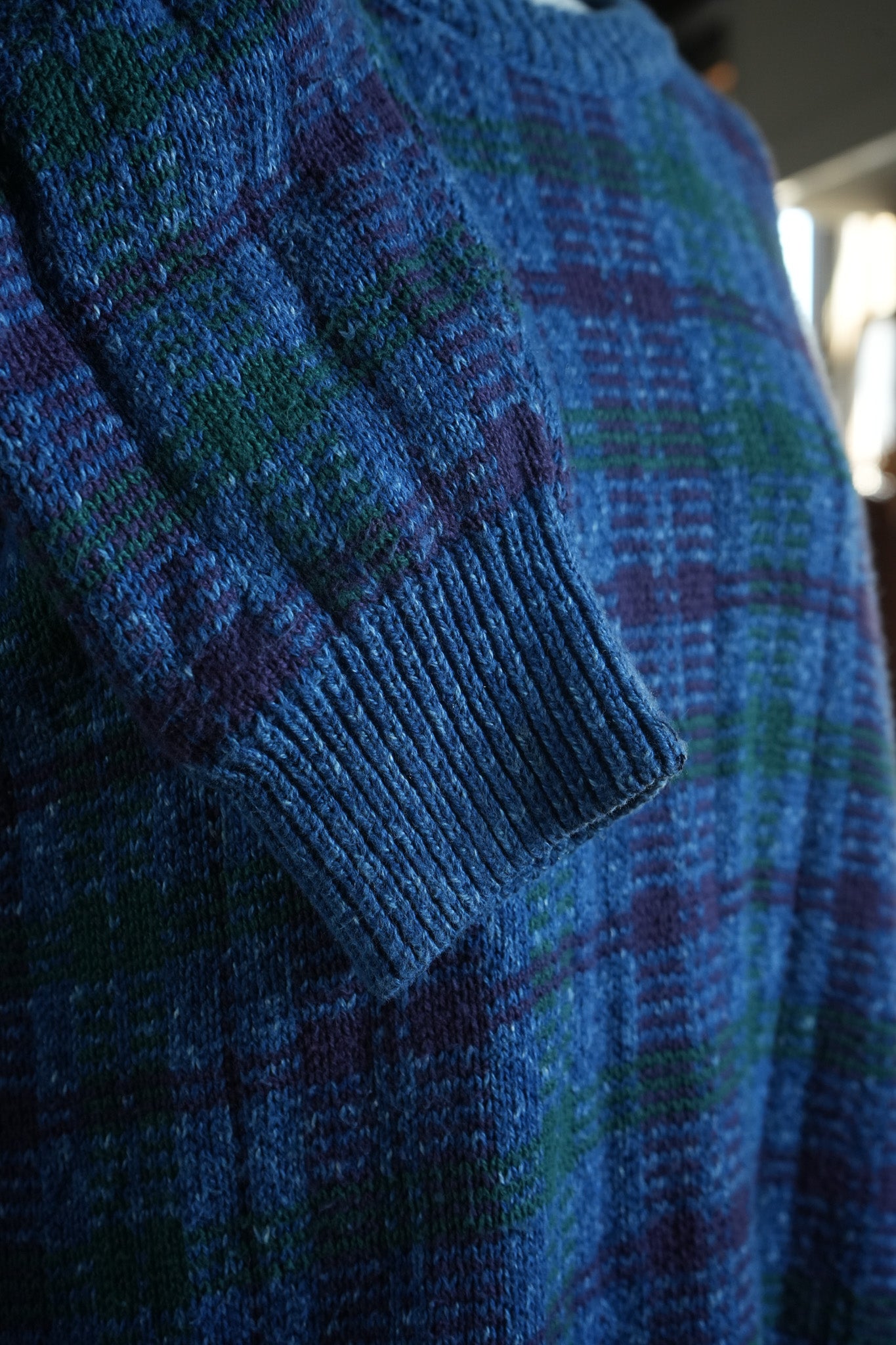 Lodge Life – Vintage Field Gear Chunky Knit Sweater (L)