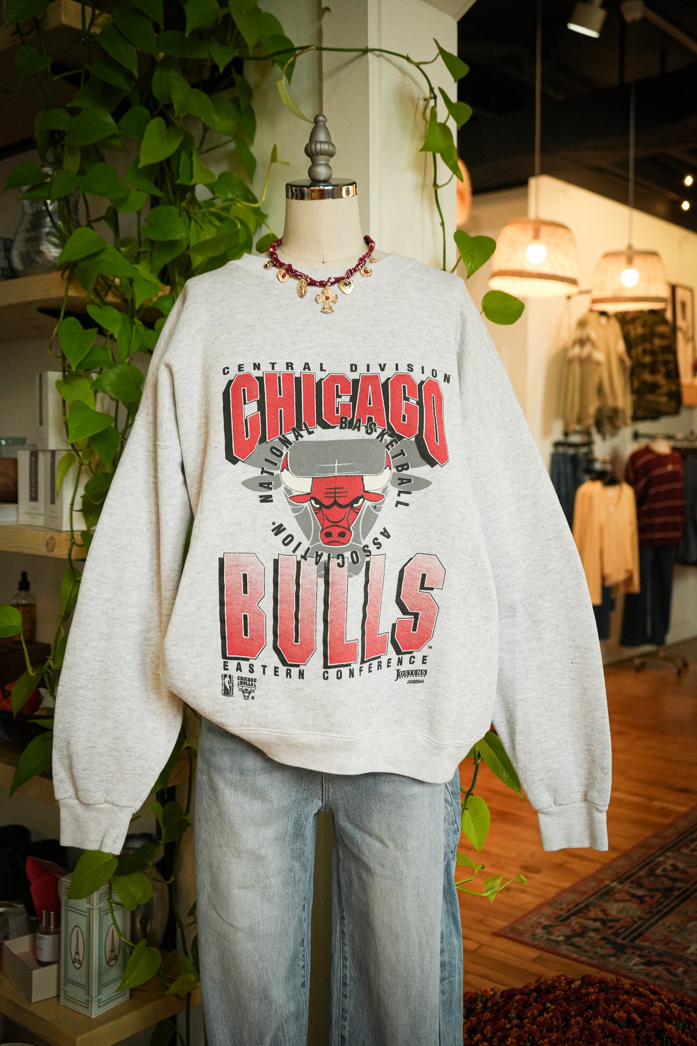 Vintage Chicago Bulls Crewneck Sweatshirt (XL)