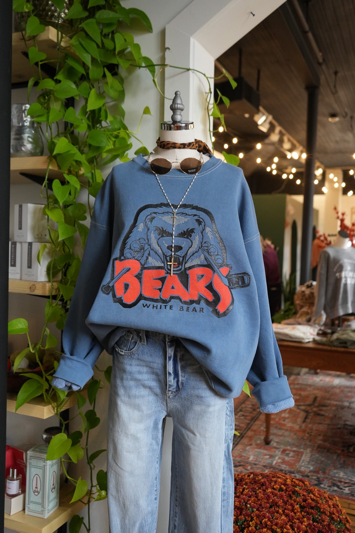 Vintage Chicago Bears Crewneck Sweatshirt (XL)