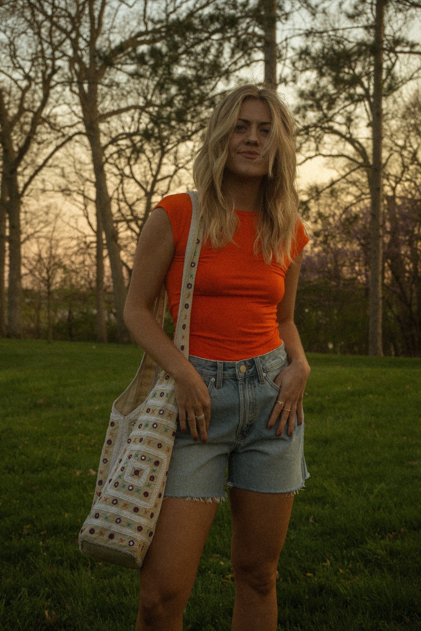 Flirty Backless Jersey Top
