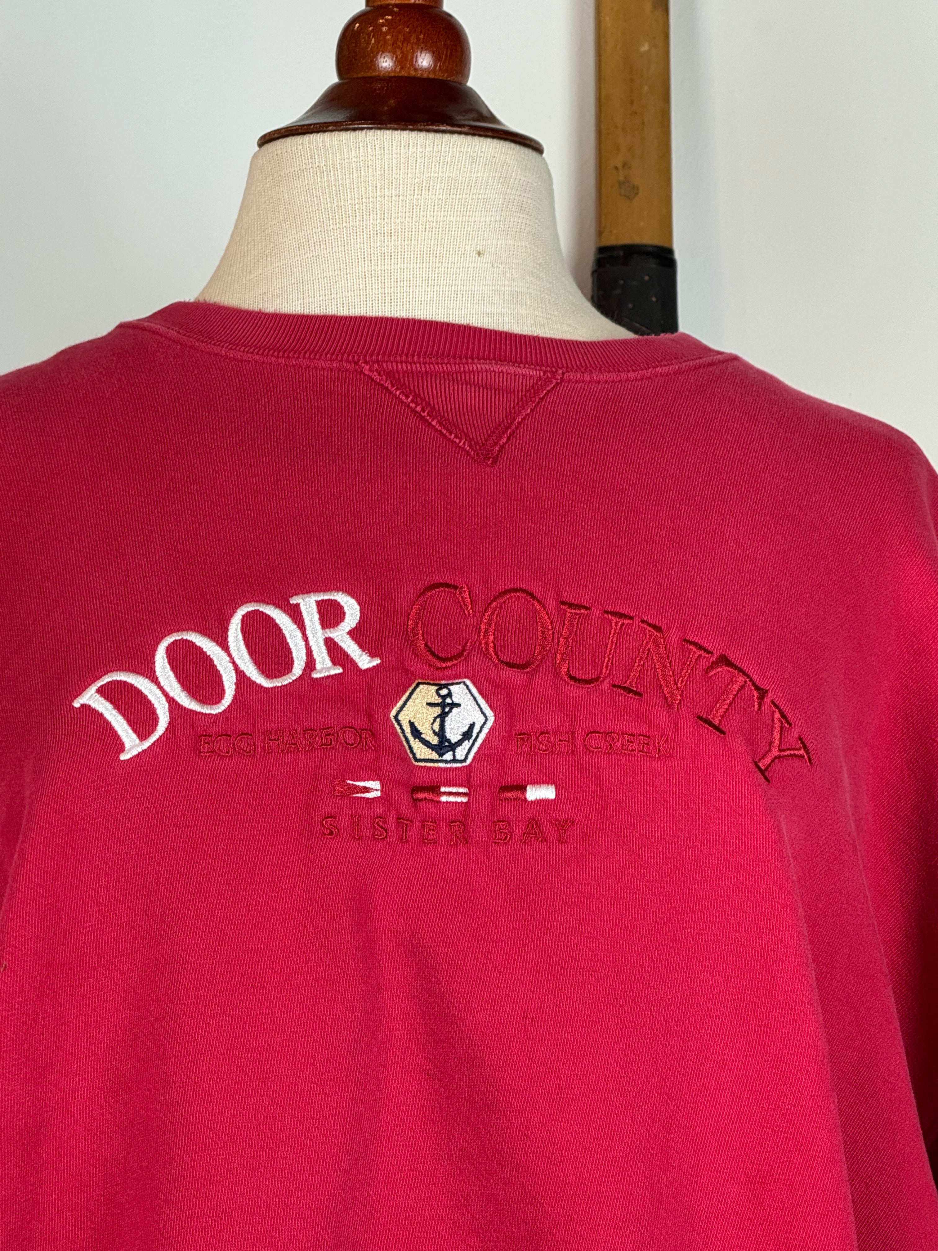 VINTAGE DOOR COUNTY CREW NECK (XL)