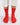 BAGGU Ribbed Sock - Red