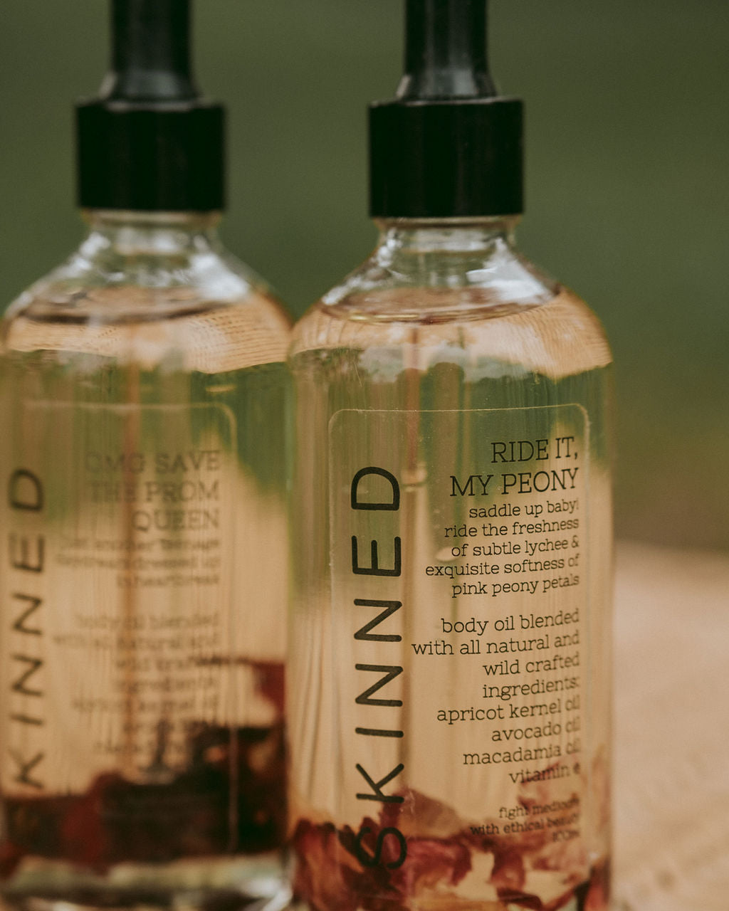 SKINNED Ride It My Peony Body Oil