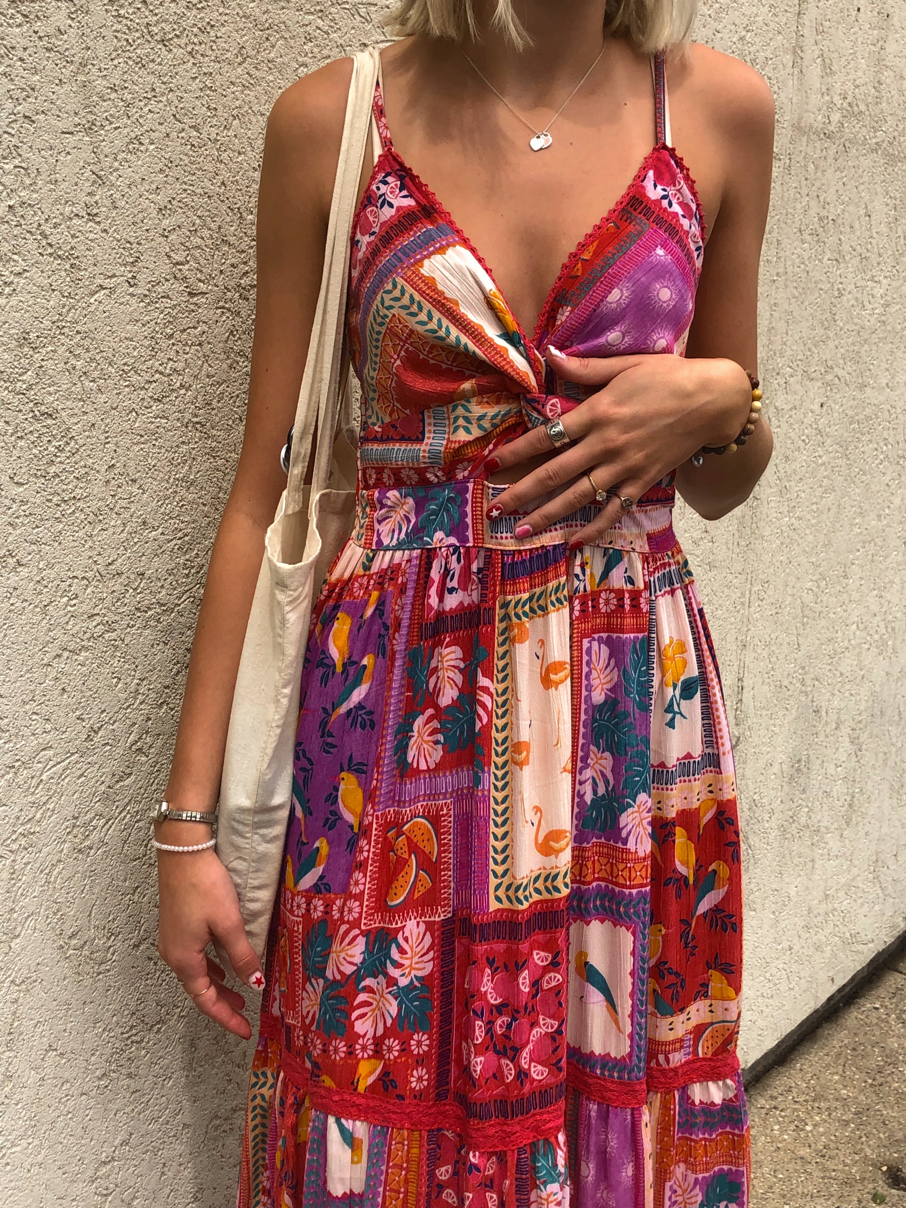 Festival Floral Maxi Dress