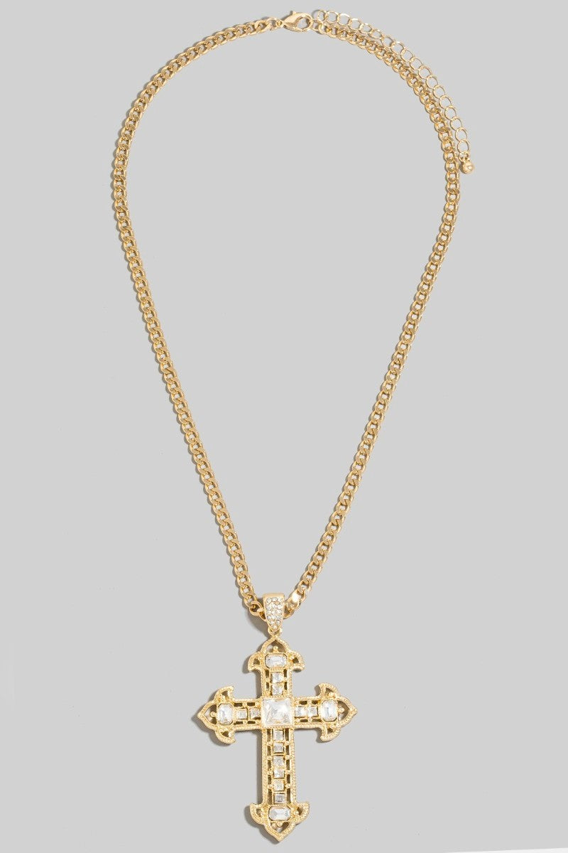 Gothic Cross Necklace