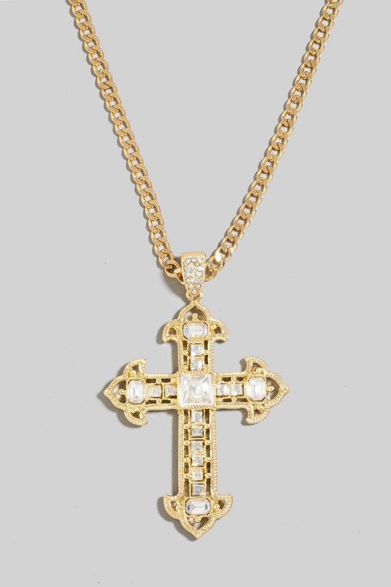 Gothic Cross Necklace
