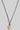 Corded Gold Drop Necklace